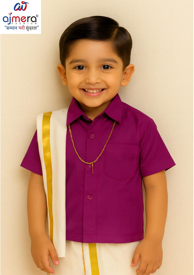 Wholesale Boys Kurta Dhoti Set Collection | JDW-BABU-0