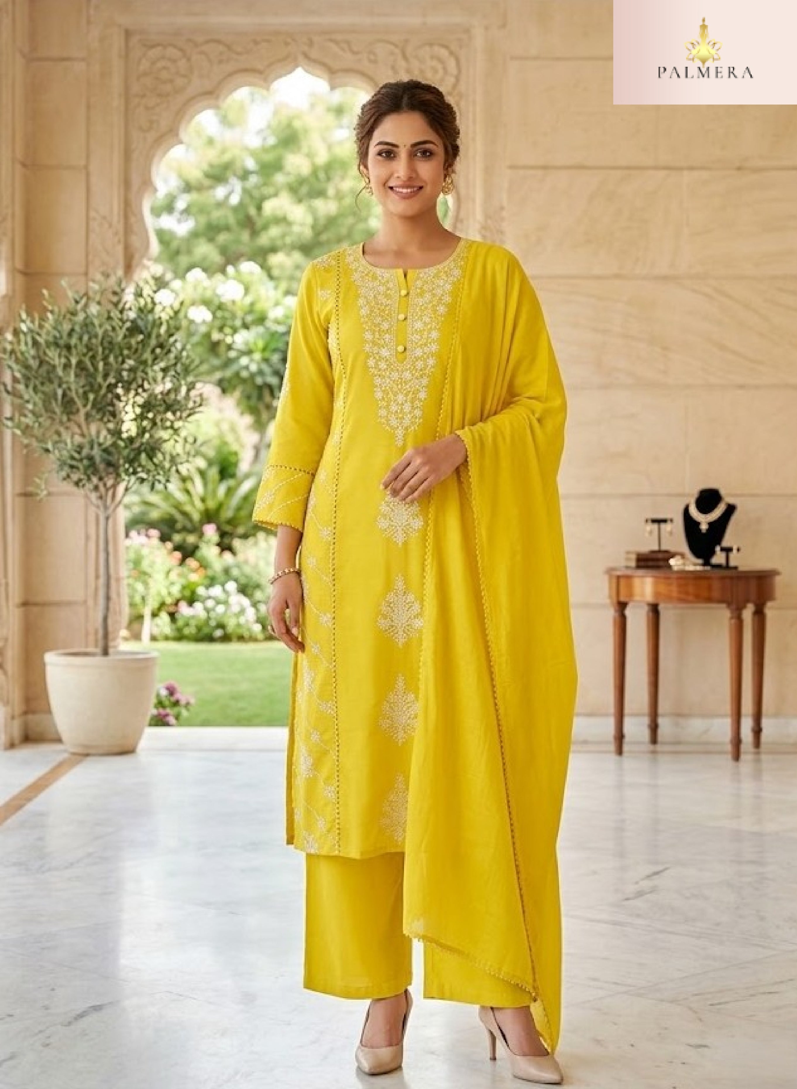 Designer Premium Palmera Kurti Collection for Women | MIK-352C