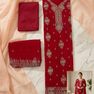 Premium Fox Unstitched Dress Material | PCH-CRETA