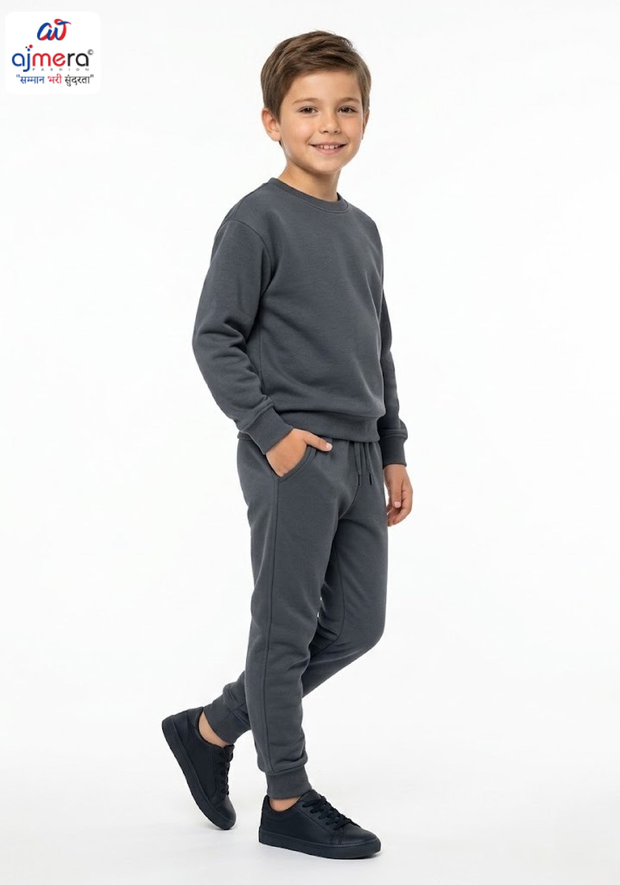 Wholesale Kids Track Pant | MJE-26 RIB-1