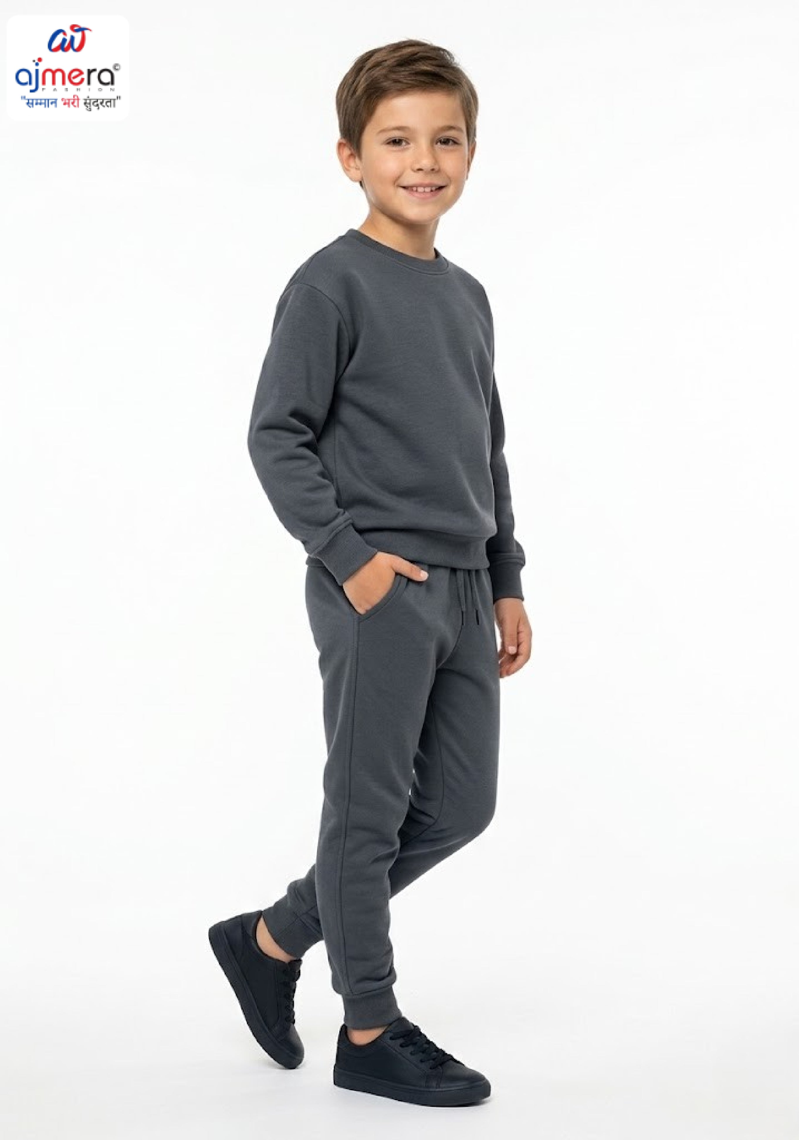 Wholesale Kids Track Pant | MJE-26 RIB-1