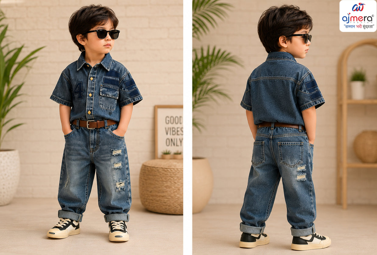 Kids Shirt Wholesale in India | SYA-11860-LEM43