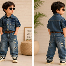 Kids Shirt Wholesale in India | SYA-11860-LEM43
