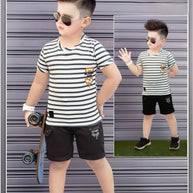 Boys T-Shirt & Pant Set Wholesale in Surat | GCP-1728A
