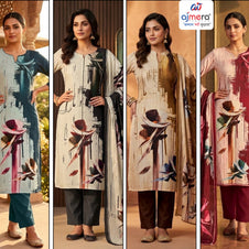 Breathable Cotton Unstitched Suit Set | RAI-DHADAK-5916