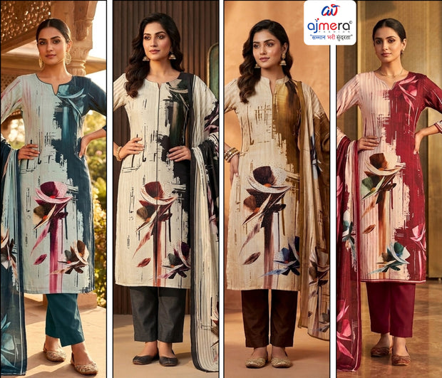 Breathable Cotton Unstitched Suit Set | RAI-DHADAK-5916