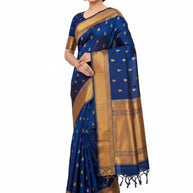 Rich Jacquard Silk Saree with Blouse Piece for Sophisticated Ethnic Style | WON-KADAMBARI