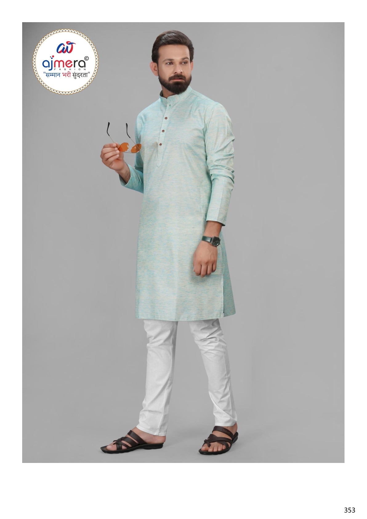 Premium Men's Kurta & Payjama for Wedding & Festive Wear | SNA-MKP11948
