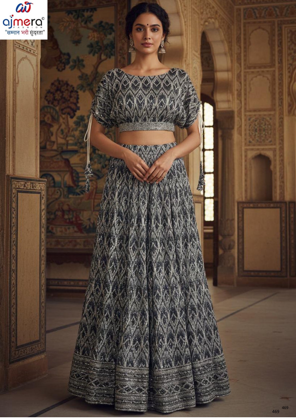 Designer Sequence Patti Gown for Women | KLK-69