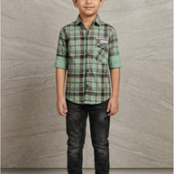 Kids Cotton Shirt Wholesale in Surat | RJ9-67
