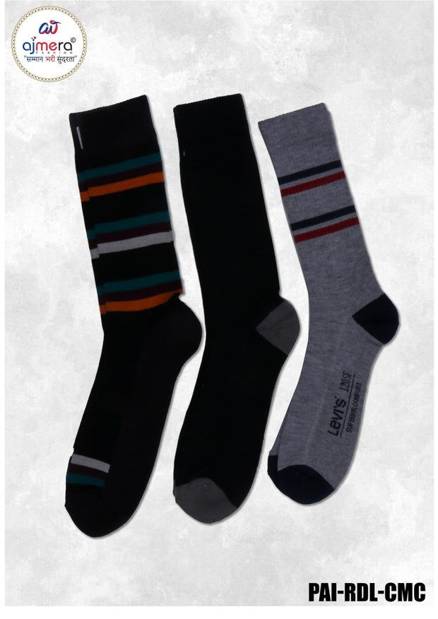 Premium Men's Socks for Everyday Comfort | PAI-RDL-CMC