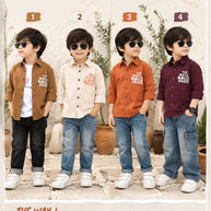 Kids Shirt Wholesale in Surat | SYA-13090-LEM84