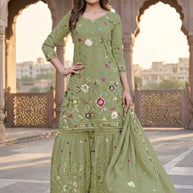 Designer Elegant Ethnic Kurti Set for Women | TOS-NILOFAR