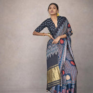 Palmera Saree Manufacturer and Palmera Saree Supplier | ALL-SURTAAL-107