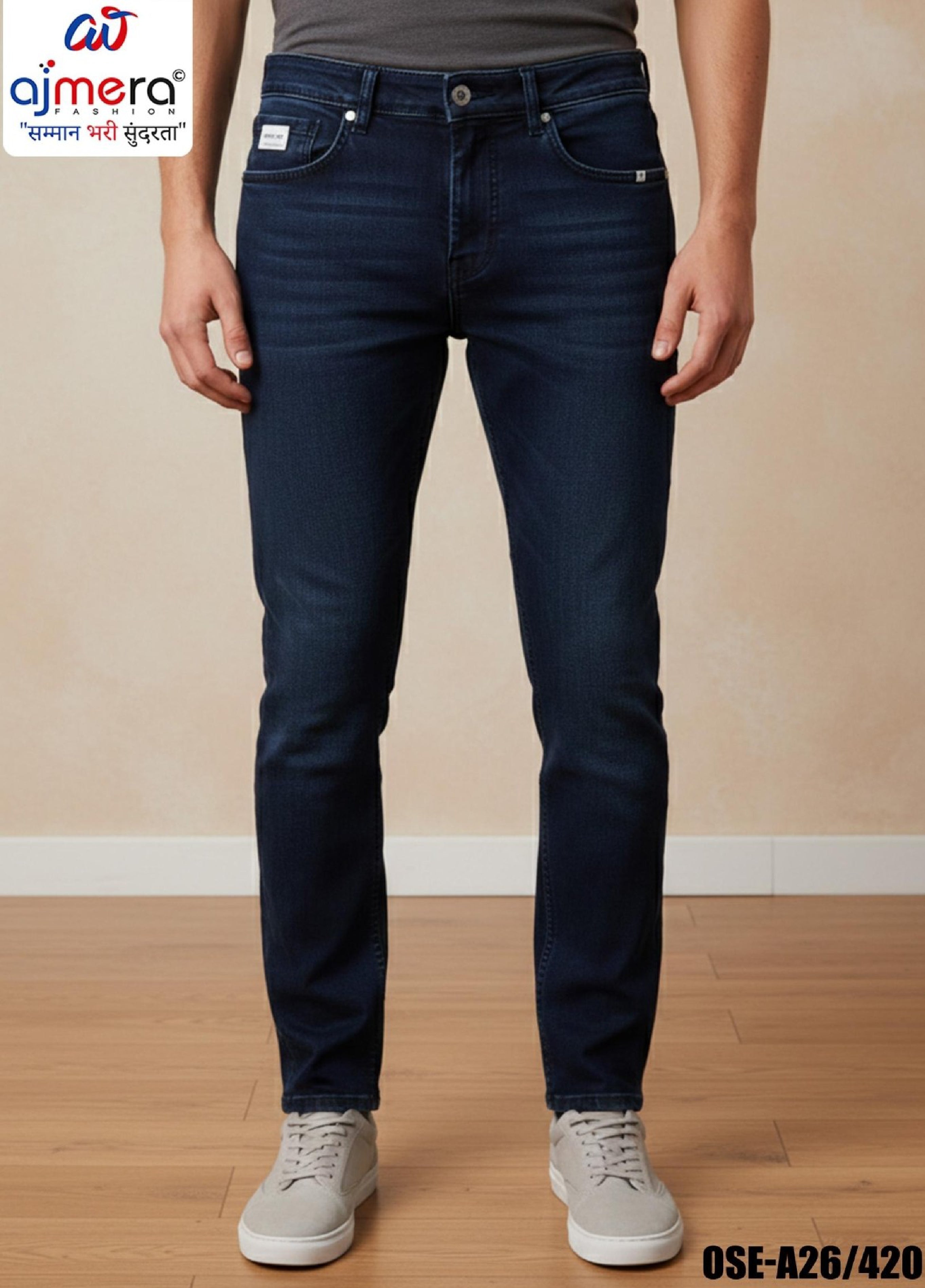 Premium Men's Denim Jeans for Casual & Everyday Wear | OSE-A26/420