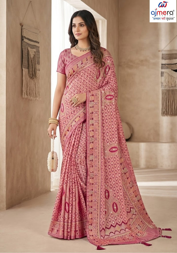 Stylish Printed Saree with Blouse Piece for Traditional Celebrations  | RDD-INDIRA VOL-02