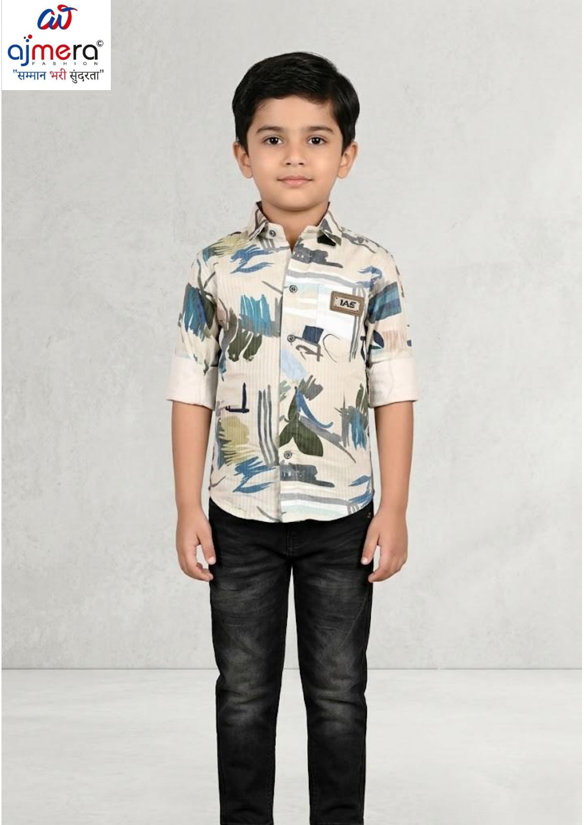 Imported Kids Shirt Wholesale in Surat | RJ9-1464-1