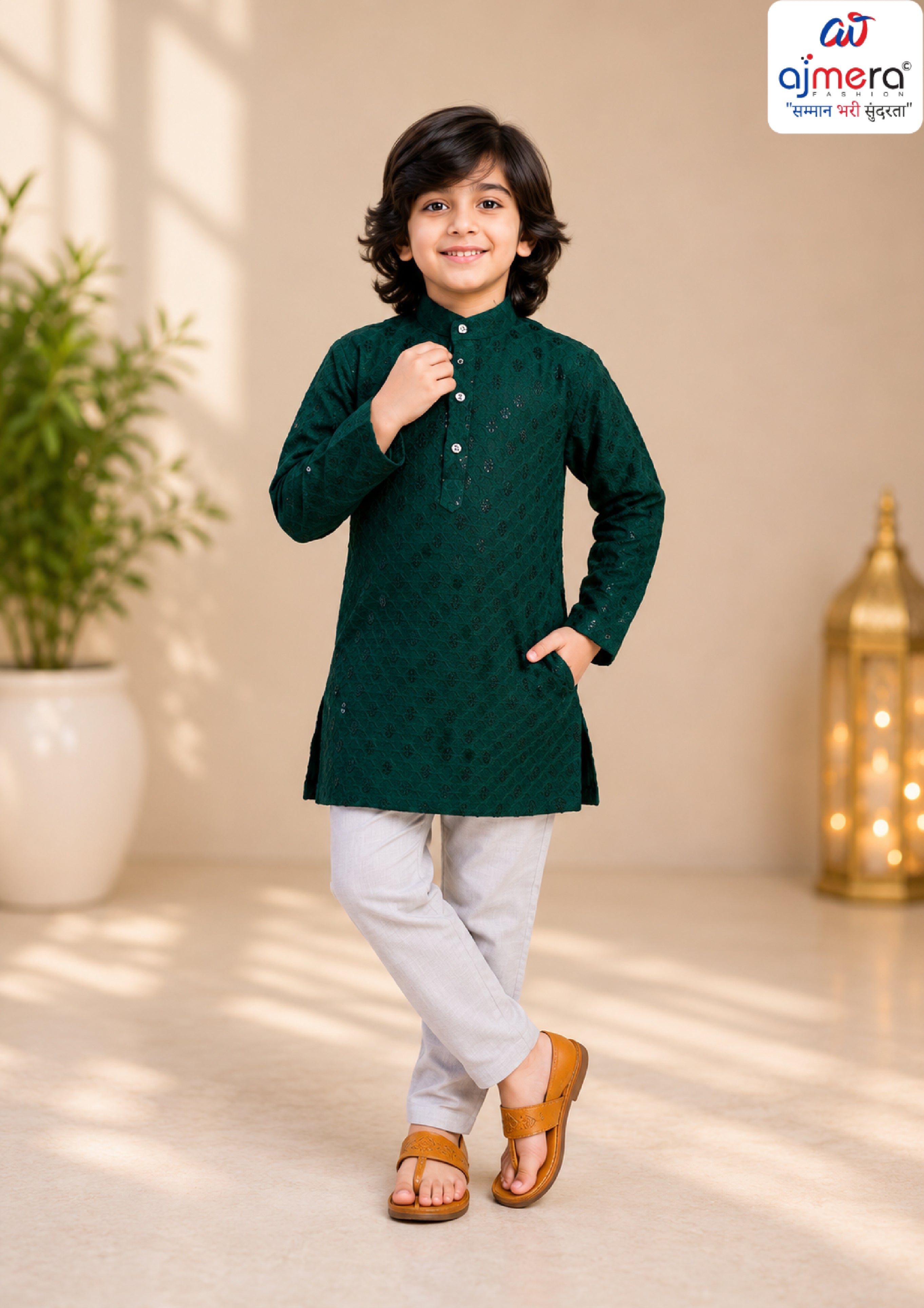 Kids Kurta Payjama Wholesale in Surat | JDW-SUPER STAR