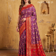 Palmera Saree Wholesaler and Palmera Saree Supplier | ALL-RAJWADI PATOLA-01