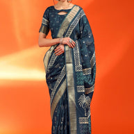 Holland Silk Handloom Silk Saree with Blouse for Premium Ethnic and Traditional Wear | ALL-HOLLAND SILK-41