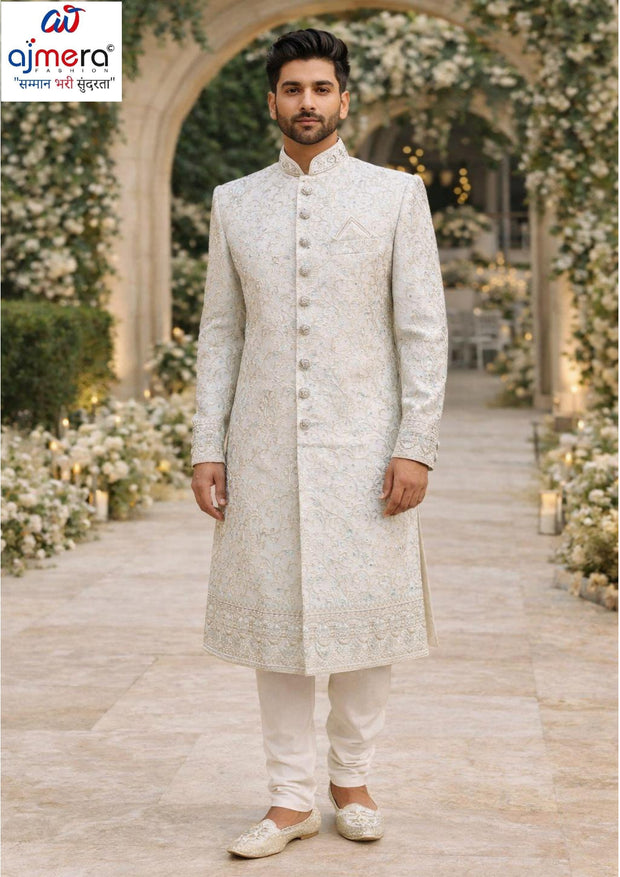 Mens Sherwani Supplier for Boutiques | SNA-MSW11168