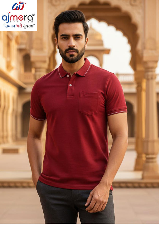 Mens Polo T-Shirt Manufacturer India | ALTSS24PLO195
