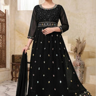Elegant Jorjet Designer Party Wear Gown for Women | PNC-652