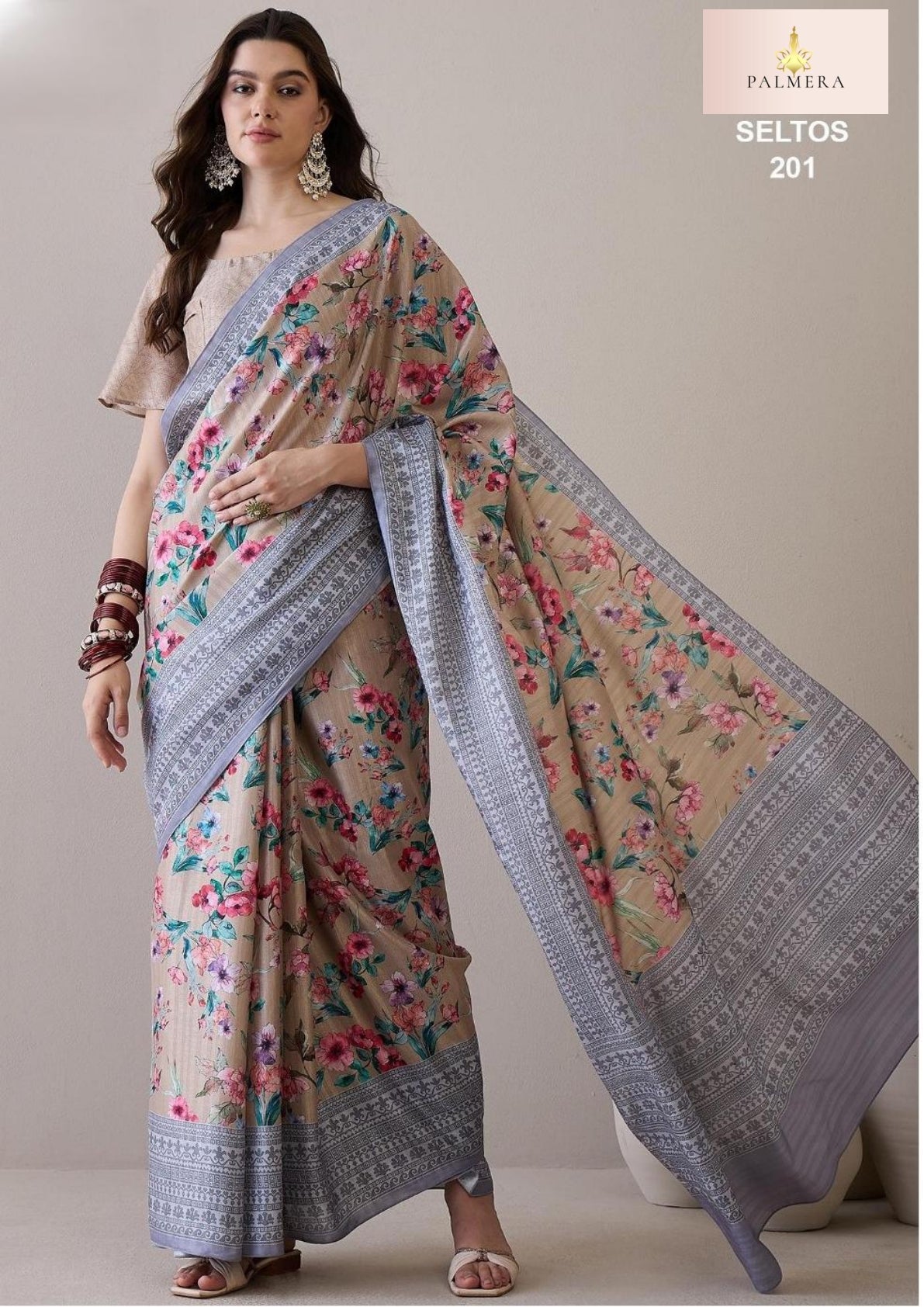 Palmera Saree Wholesaler and Palmera Saree Supplier | ALL-SELTOSH VOL-2