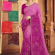 Contemporary Printed Saree with Blouse Piece for Premium Wear  | SSR-SALAAR