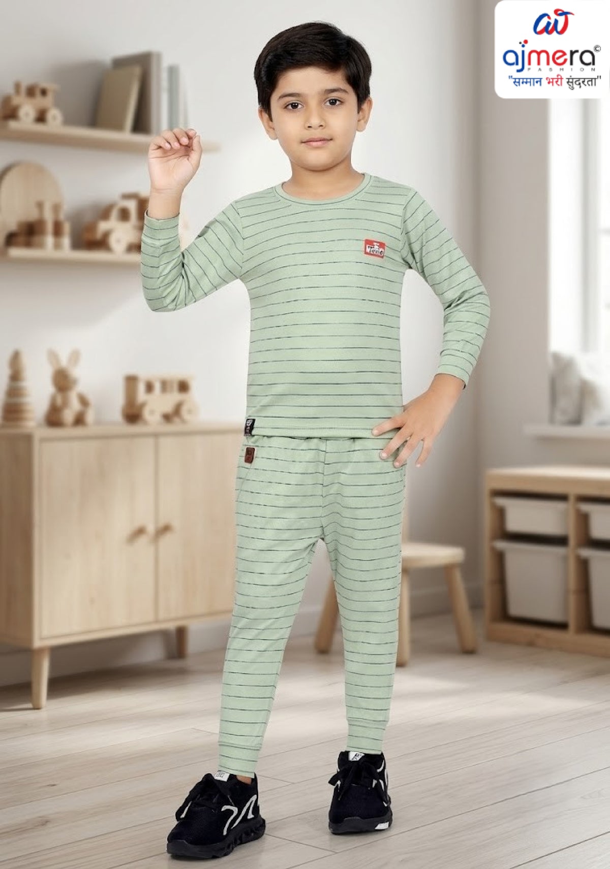 Wholesale Boys Printed T-Shirt & Jogger Pant Set | TBA-FS5339