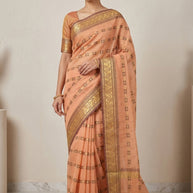 Pure Cotton Saree with Without Blouse for Premium Ethnic and Traditional Wear | NDN-HANDLOOM SAREE-415