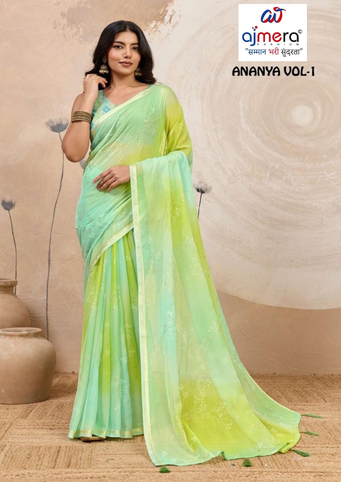 Chic Printed Saree with Blouse Piece for Sophisticated Ethnic Style  | RMF-ANANYA VOL-1