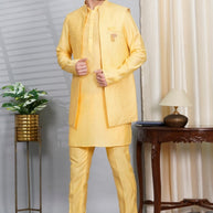 Premium Men's Kurta & Payjama for Wedding & Festive Wear | SNA-MKP12143
