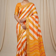 Digital Printed Saree with Blouse Piece for Premium Ethnic and Traditional Wear | STG-GOMDTI
