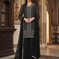 Elegant Designer Jorjet Party Wear Gown for Women | PSN-617