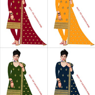Premium Jaam Unstitched Suit Set | RPY-IRON LADY