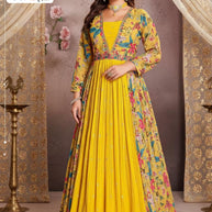 Elegant Jorjet Designer Party Wear Gown for Women | PNC-2943
