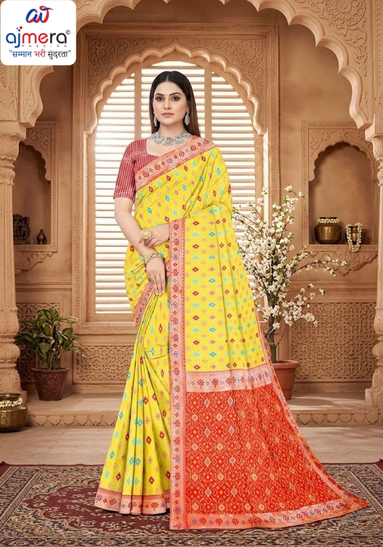 B2B Saree Supplier without Blouse for Premium Ethnic and Traditional Wear | RT-JHUMKA