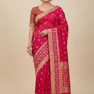 Bangal Era Viscose Saree with Blouse for Premium Ethnic and Designer Wear | ALL-BANGAL ERA-120