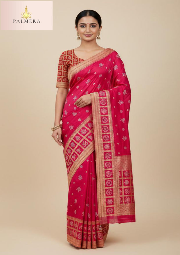Bangal Era Viscose Saree with Blouse for Premium Ethnic and Designer Wear | ALL-BANGAL ERA-120