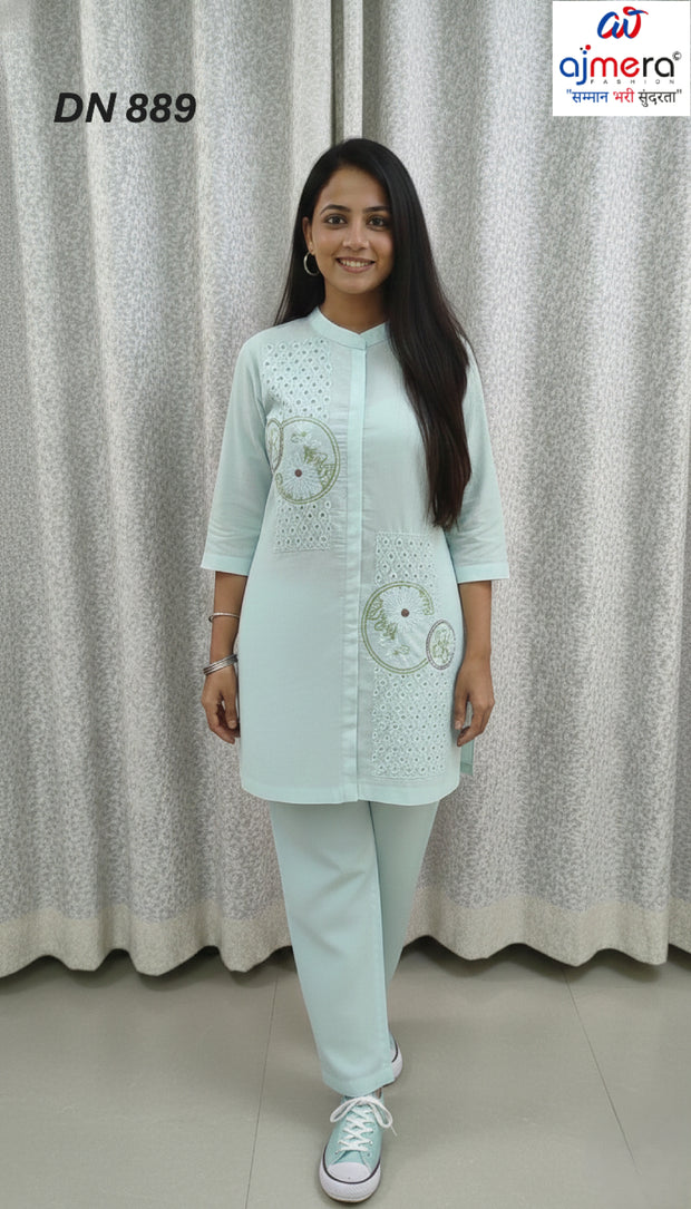 Designer Premium Co-Ord Kurti Set for Women | SWP-889