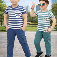 Kids T-Shirt & Pant Set Wholesale in India | SAP-4322