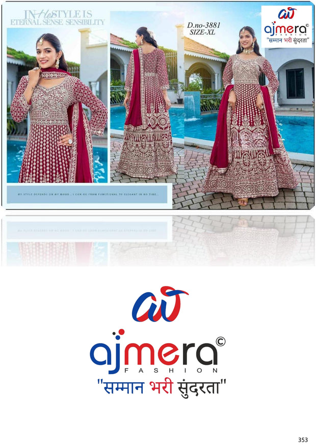 Designer Gown for Women | MYE-3881-XXL