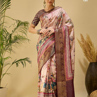 Adhira Viscose Dola Saree with Blouse for Designer Ethnic Wear | ALL-ADHIRA-195