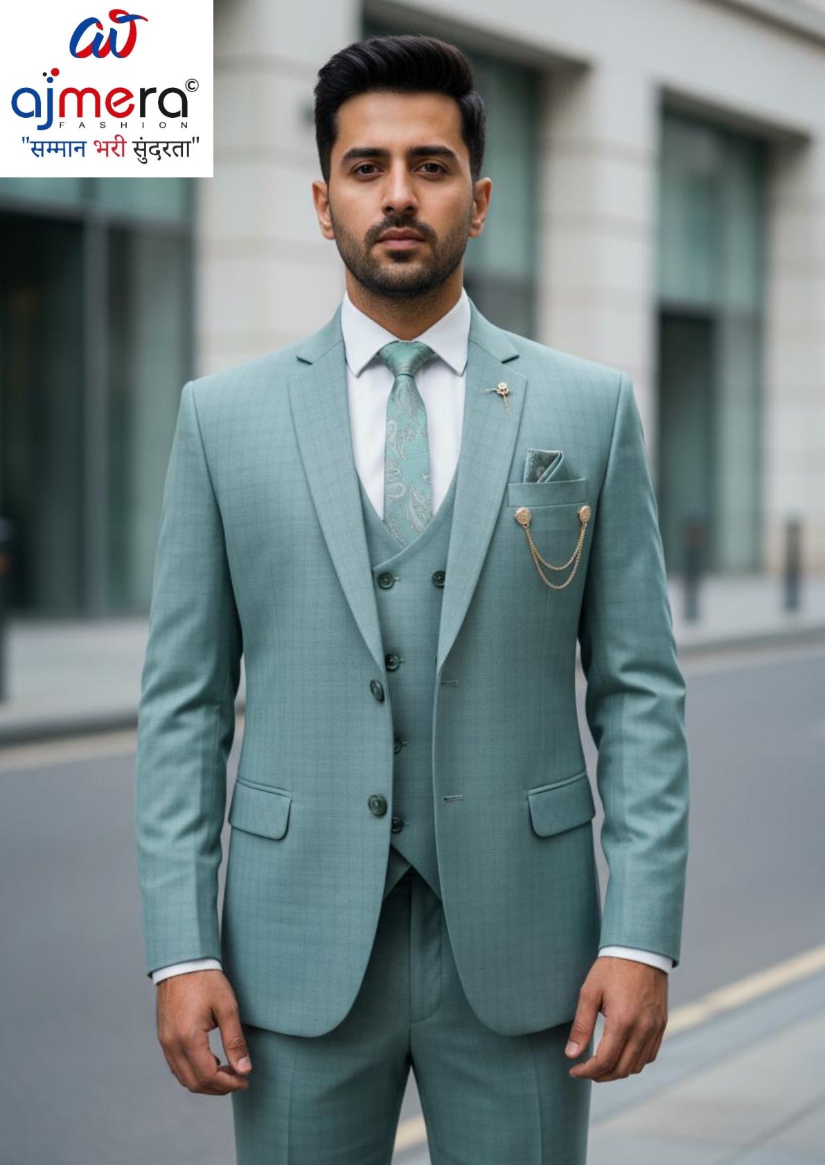 Premium Men's Coat Pant Set for Business & Party Wear | JDW-AR106