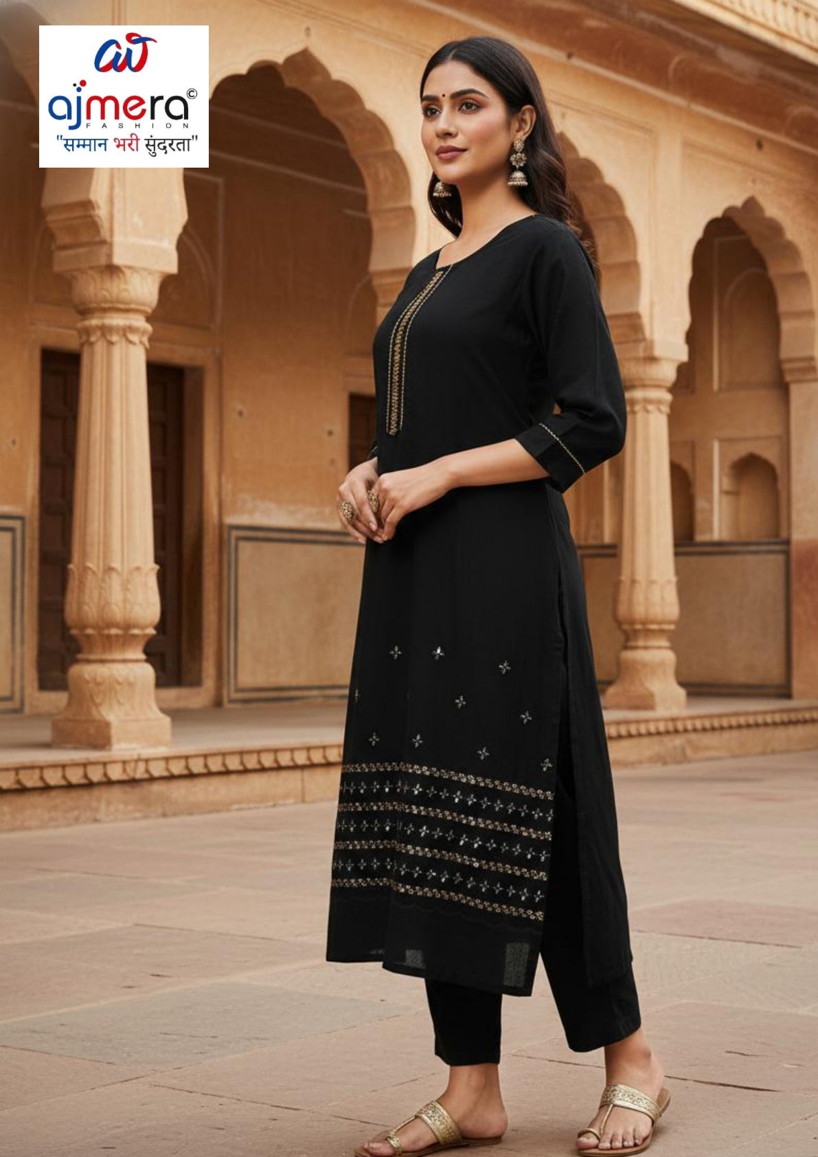 Designer Classic Ethnic Kurti for Women | SHU-1099