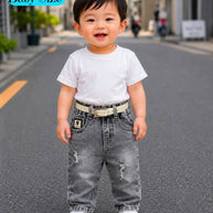 Kids Jeans Wholesale in India | SYA-12555-LEM40