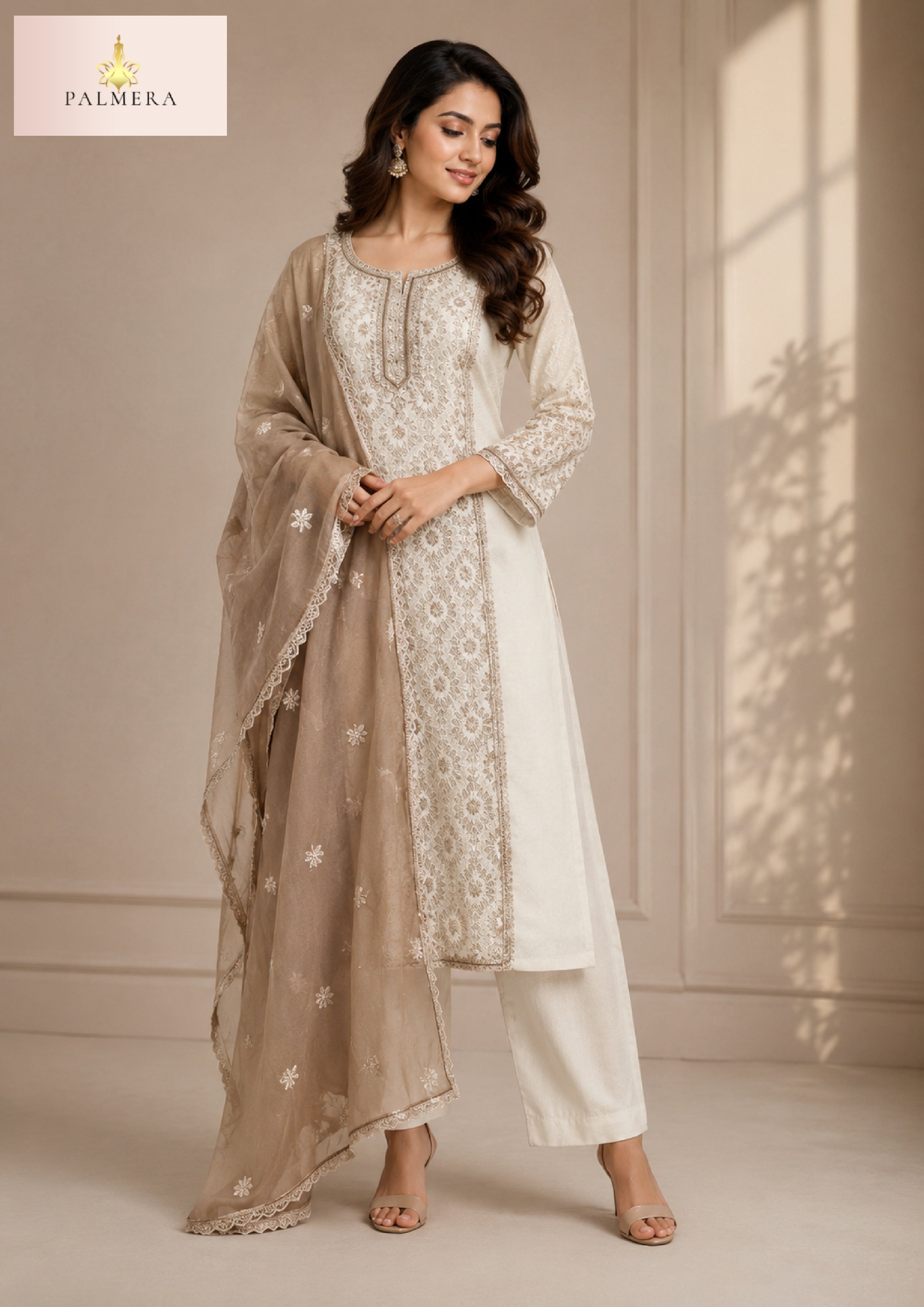 Elegant Designer Palmera Kurti Set for Women | MIK-308