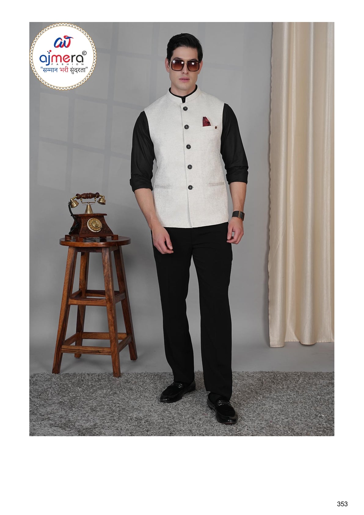 Mens Waist Coat for Distributors | SNA-MWC12010