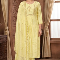 Elegant Designer Palmera Kurti Set for Women | MIK-358B